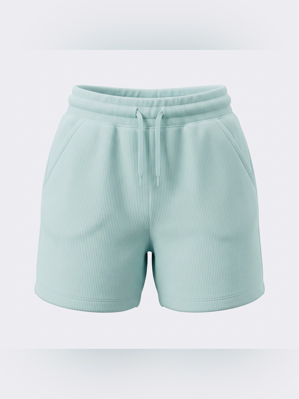 wonder nation Girl’s Mint Terrycloth Shorts - Youth XS (4-5), New (Never Worn)